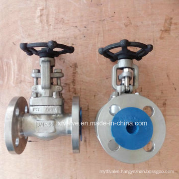 API602 150lb Forged Stainless Steel Flanged Connection End Gate Valve